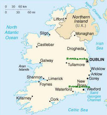 outline map of ireland with counties. outline map of ireland